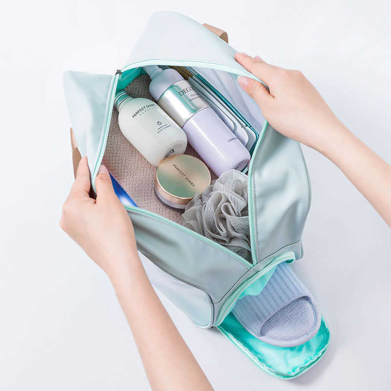 Sacs à cosmétiques de grande capacité pour femmes, imperméable, Transparent, organisateur à fermeture éclair, beauté, voyage, Kits de lavage de maquillage, Wy22 230417