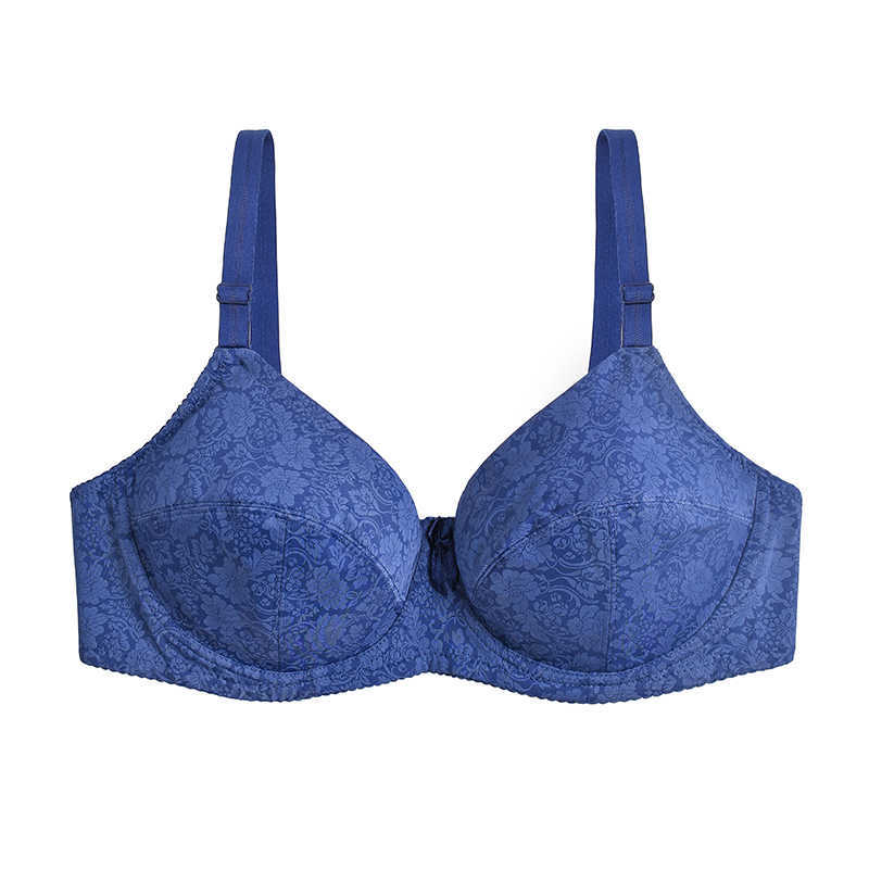 BHs Nouvelle Seamless C D DD E DDD F Bralette mit großen Körbchen Ultradünner Bügel-BH aus Polyester Übergröße 44E 46E 48E 42F 44F 46F 48F 50F P230417