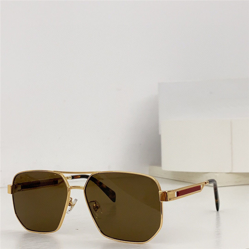 Новый модный дизайн, мужские и женские солнцезащитные очки 51ZS, пилотная металлическая оправа, простой и популярный стиль, универсальные уличные защитные очки UV400