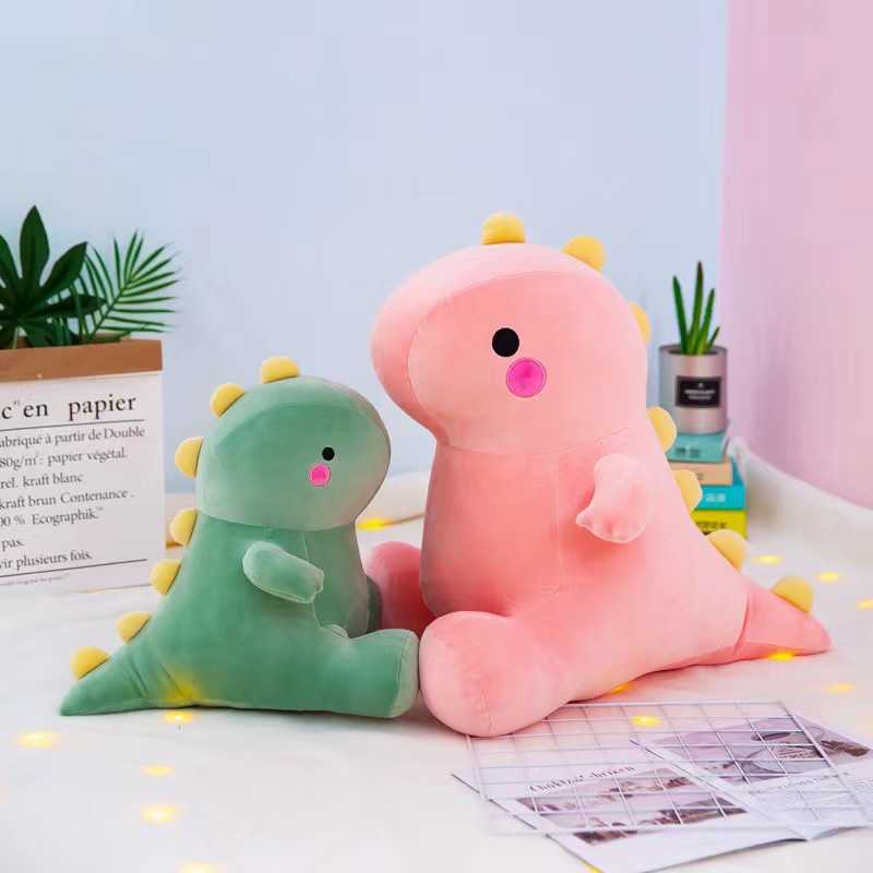 Stuffed Plush Animals 25/30cm 9 Styles Super Soft Dinosaur Plush Doll Cartoon Stuffed Animal Dino Toy for Kids Baby Hug Doll Sleep Pillow Home Decor