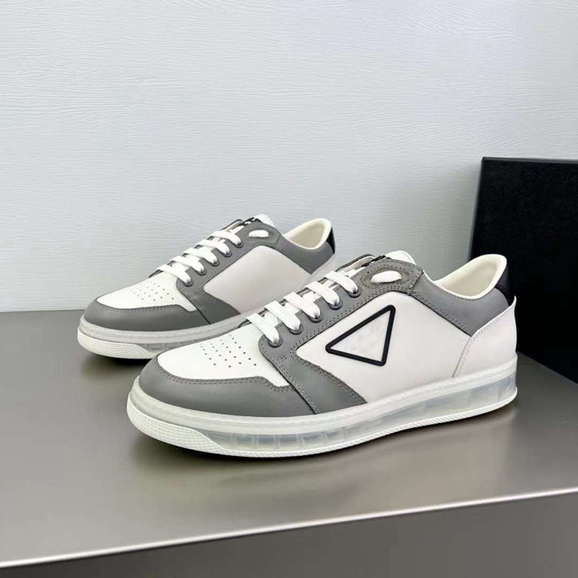 Berühmte Männer Freizeitschuhe DOWNTOWN Clear Onyx Resin Running Sneakers Italien Zarte Low Tops Leder Kleines Loch Designer Atmungsaktive Radfahren Sportschuhe Box EU 38-45