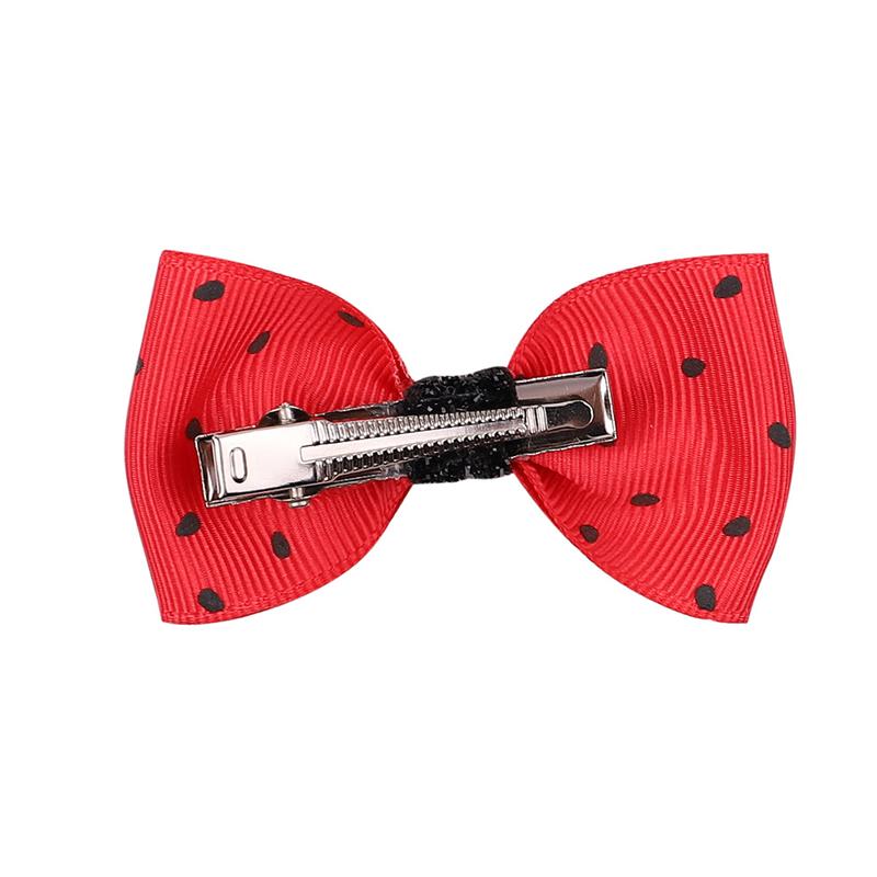 Baby Watermelon Printed Bow Hair Clips Girls Ribbon Bowknot Hairpins Barrettes Kids Bangs Headwear Hair Accessories