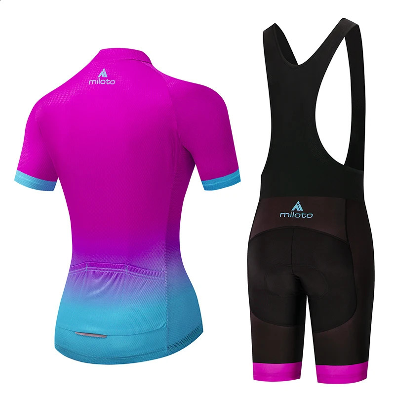 Ensembles maillot de cyclisme MILOTO femmes ensemble de cyclisme vtt vélo vêtements femmes course vélo vêtements Ropa Ciclismo vêtements de cyclisme Cycling Jersey Set 231116