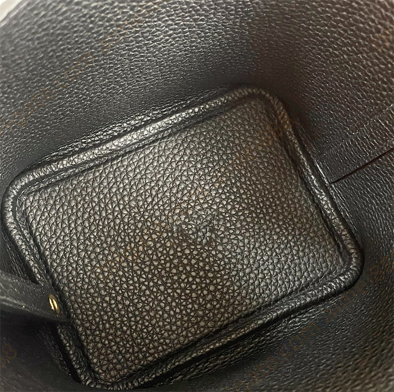 女性のファッションロック付きバケットバッグ高級デザイナーハンドバッグ最高品質のピュアカラークロスボディショルダーバッグクラッチトートホーボー財布財布