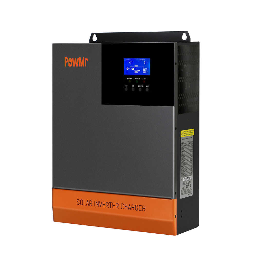 PowMr 5.6KW 230Vac 48V Off-Grid Hybrid Solar Wechselrichter mit MPPT 80A Unterstützung Parallel und WIFI Max PV 500Vdc für Batterieladegerät