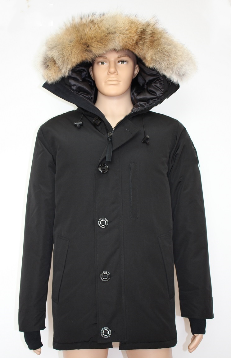 Piumini invernali da uomo Chateau etichetta nera Parka Real Raccoon Collo in pelliccia con cappuccio Cappotto Downs Parka caldo e spesso Rosso Outlet invernale Parka sportivo da esterno