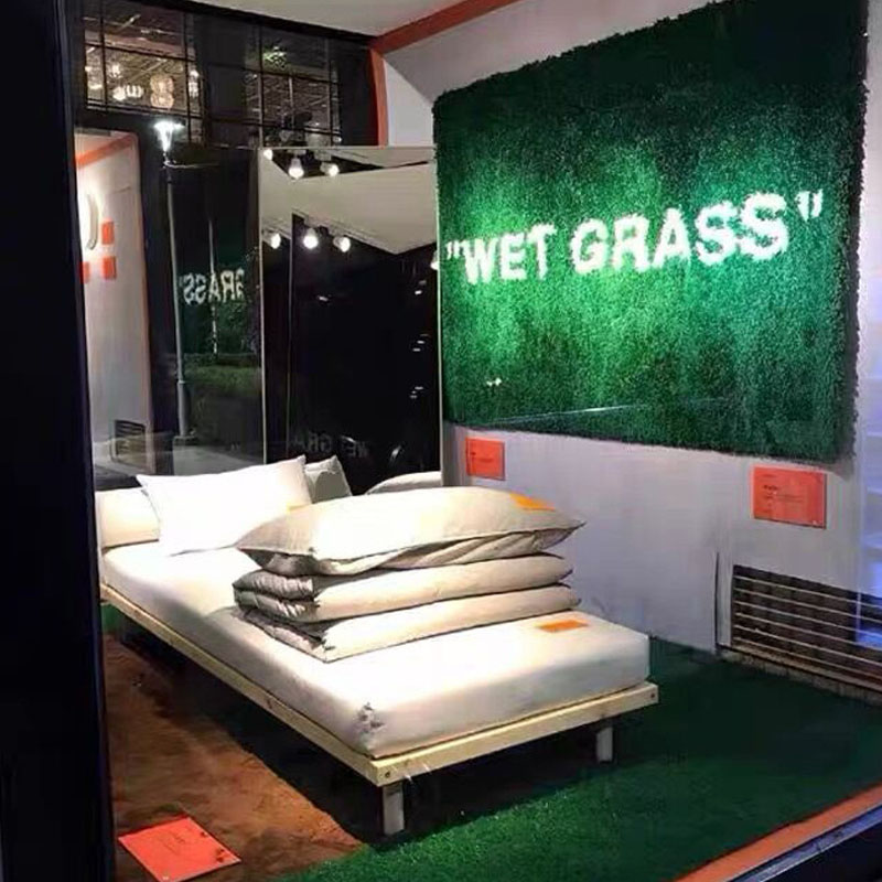 Home Furnishings Art Carpets Ki x vg Markerad WET GRASS Area Rug Hypebeast Collection Aesthetic Sneakers Mat Parlor Bedroom Playroom Trendy Floor Mat