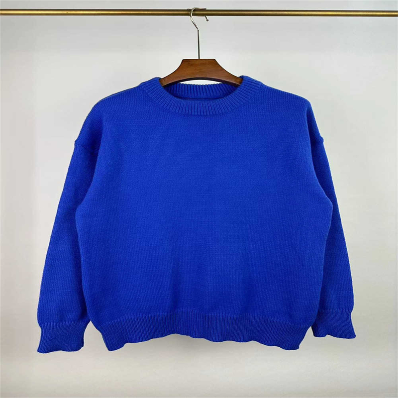 Explosive fall/winter gradient arrow mohair jacquard sweater W loose sweater for men and women couplesS-XXL