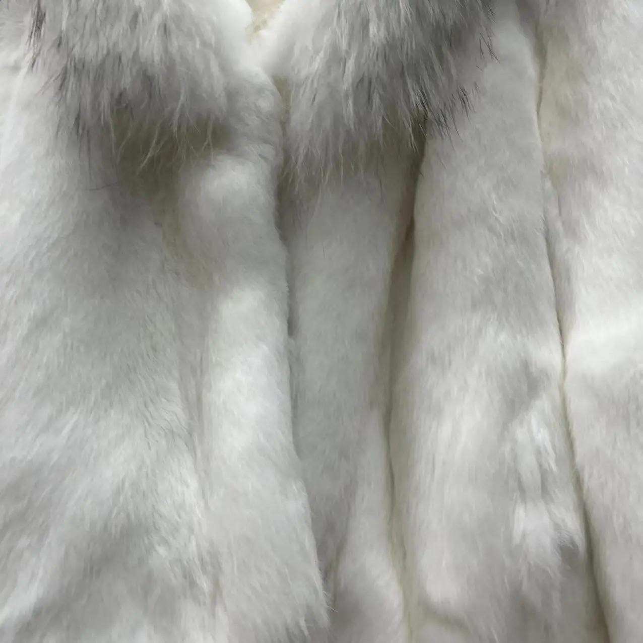 Womens Fur Faux Fur Winter Women Real Rabbit Fur Coat Short Natural Rabbit Fur Jacket Fox Fur Collar Thick Warm Ladies Overcoat 231116