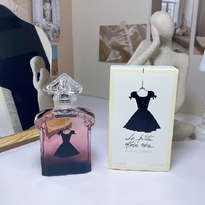 100 ml vrouwen geur zwarte jurk parfum eau de toilette 3.3fl.oz langdurige geur Paris parfum spray hoge kwaliteit snel levering cadeau
