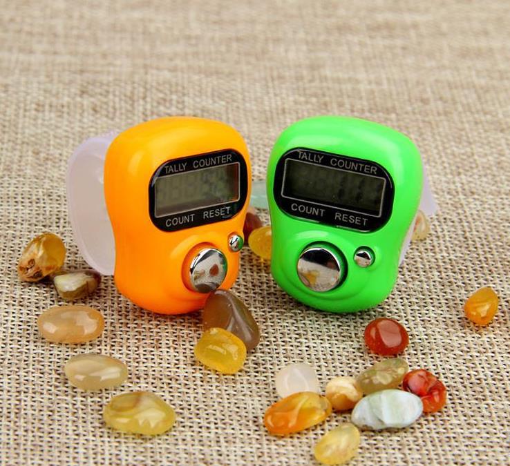 Mini Hand Hold Band Tally Counter LCD Digital Screen Fingerring Elektronische Kopfzählung Tasbeeh Tasbih Boutique SN6877