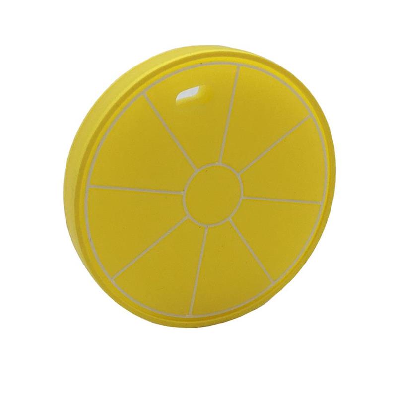 Food Grade Lemon Slice Hanglange TLEETHER SILICONE TEEST TOEY TOET BABY Chew Bead Ketting Verpleegkundige sieraden speelgoed