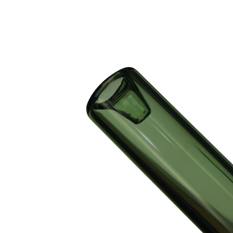 Ultimi tubi a rullo in vetro spesso Pyrex colorato Tubo filtro portatile Dry Herb Tabacco Cucchiaio Ciotola Handpipes Fumo manuale Portasigarette fatto a mano DHL