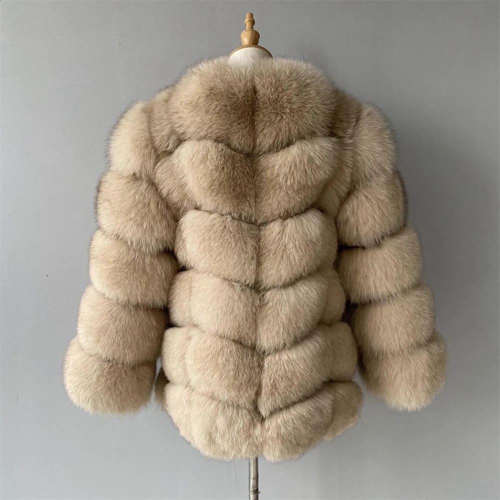 Manteau d'hiver en fausse fourrure pour femme, veste naturelle douce de haute qualité, pardessus de luxe à la mode, vente en gros, 231116