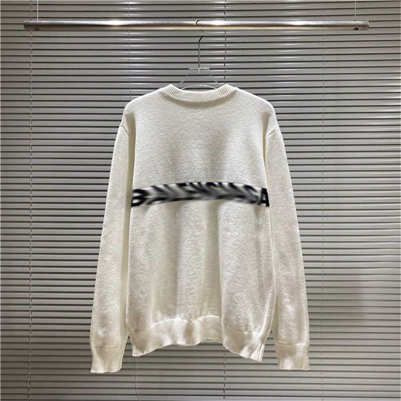 Designer nieuwe B jacquard letter trui heren herfst/winter mode Paris High Street fashion lange mouwen knitwears-xxl