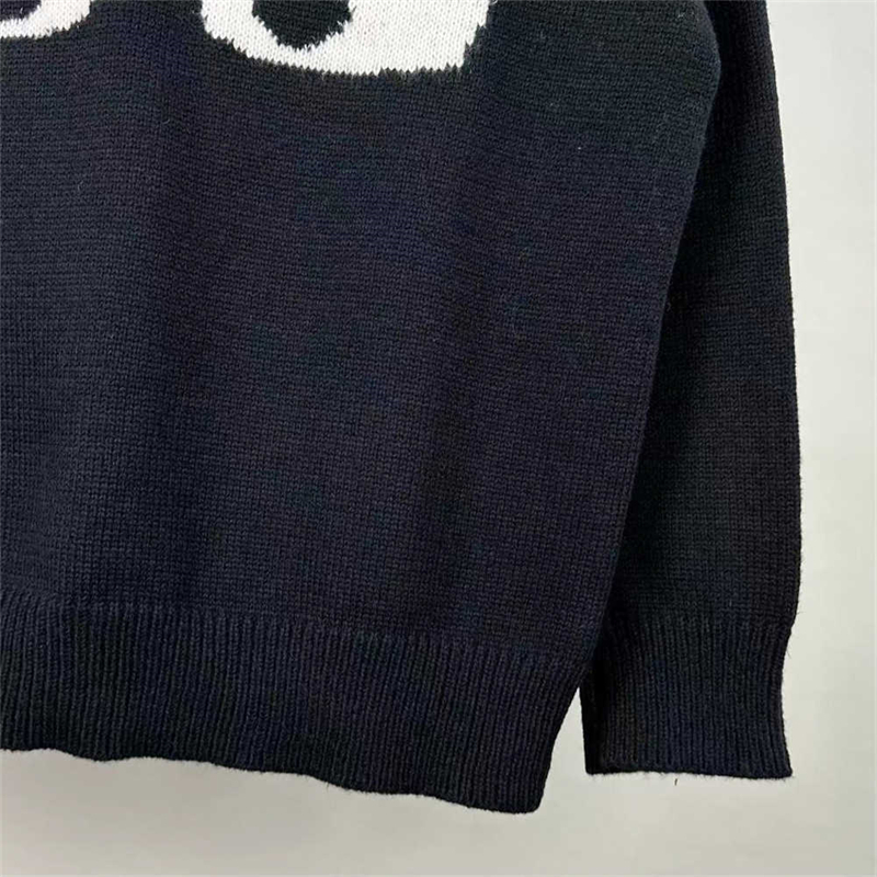 Explosive fall/winter gradient arrow mohair jacquard sweater W loose sweater for men and women couplesS-XXL