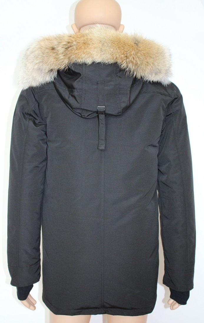 Piumini invernali da uomo Chateau etichetta nera Parka Real Raccoon Collo in pelliccia con cappuccio Cappotto Downs Parka caldo e spesso Rosso Outlet invernale Parka sportivo da esterno