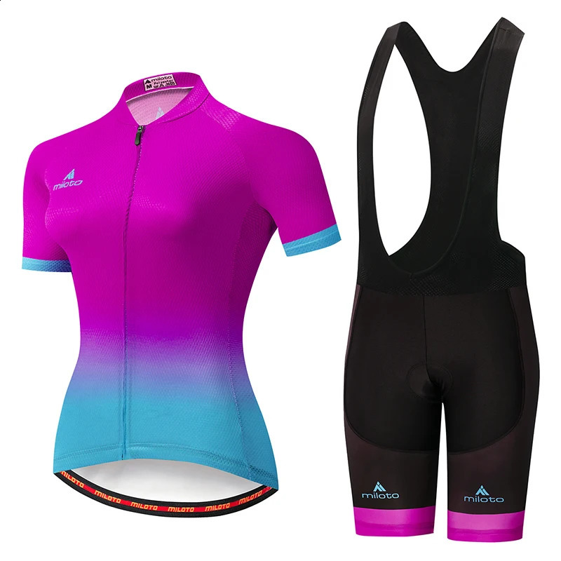 Ensembles maillot de cyclisme MILOTO femmes ensemble de cyclisme vtt vélo vêtements femmes course vélo vêtements Ropa Ciclismo vêtements de cyclisme Cycling Jersey Set 231116