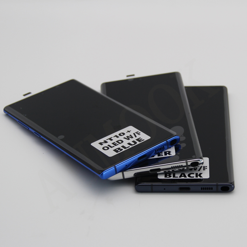 SM-N975F SM-N9750 LCD 어셈블리 교체 부품 용 Samsung Galaxy Note 10+ 5G LCD에 대한 100% 테스트 새로운 OLED 디스플레이