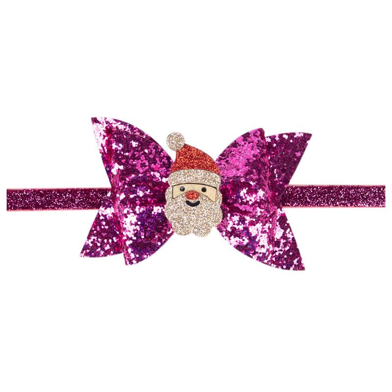 Acessórios para cabelos de cabelos Christmas Christmas Butterfly Butterfly Baby Girls Girls Hair Band Banda Headnd Birthday Gift