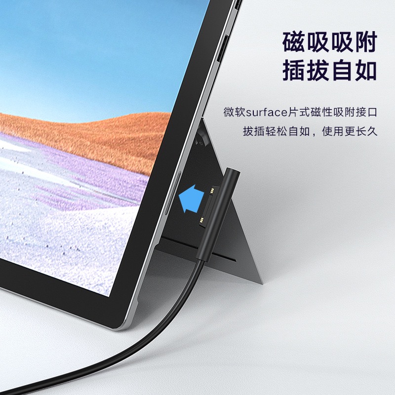 USBC充電ケーブルMicrosoft Surface Pro 3 4 5 15V PD充電作業PD電源18メートル