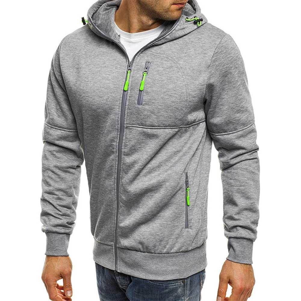 Men's Hoodies Sweatshirts Men Slim Fit Zipper Hoodies Sweatshirts Sport Men Fashion Clothes Casual Zip Up Hoodies Hommes Polerones Para Hombres Felpa Uomo J231116