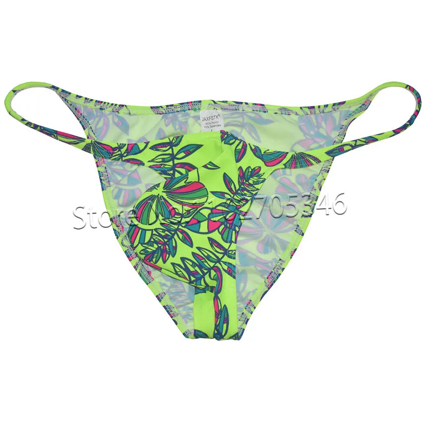 Slip a vita bassa da uomo Intimo packer Custodia convessa Bikini sexy in posa Micro boxer con rigonfiamento del pene gay