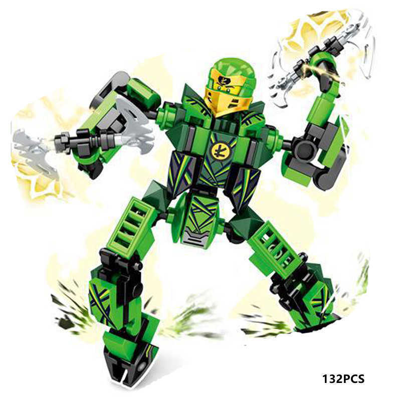 Blokkeert Gift Ninja Nieuwe Legacy Kai Jay Zane Lloyd Mech Super Armor Robot Figuren Bouwstenen Kit Bricks Classic Movie Model Kids Toys