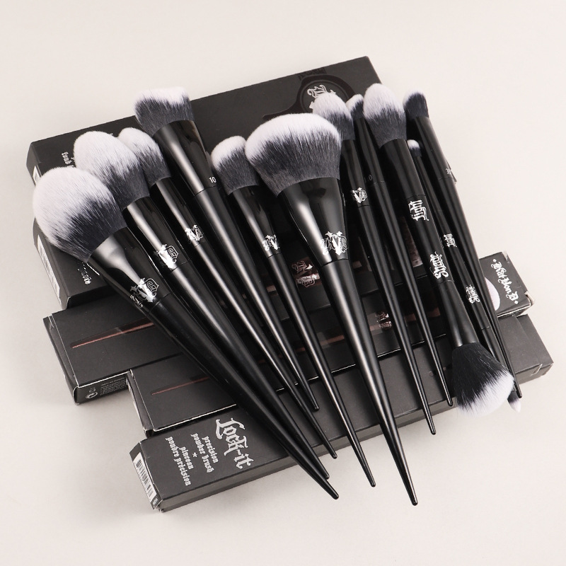 KVD Makeup Brushes Set Cosmetic Foundation Powder Blush Eye Shadow Blending Concealer Brush Professional Makeup Tools Maquiagem