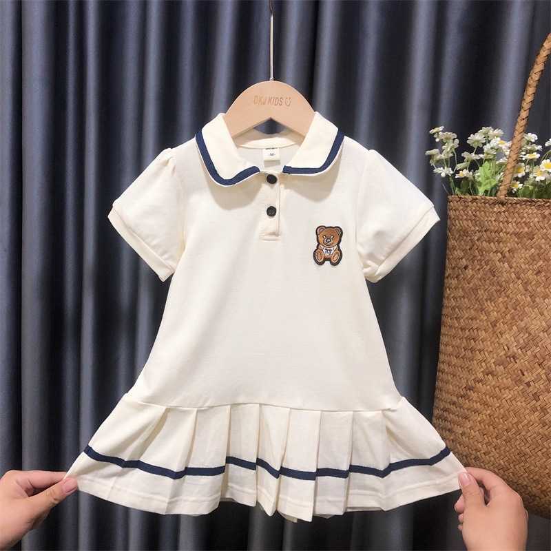 Kledingsets JK Uniform Girls College Style Short Sleeve + geplooide rokpak Zomer Kinderkleding Sets Rok Princess Koreaanse trui