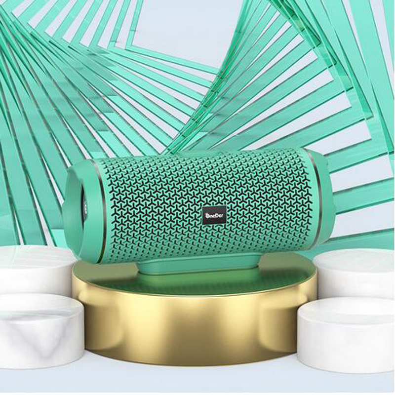 Authentic OneDer-V10 Bluetooth Speaker RGB Light Wireless Portable Outdoor Home Desktop Audio Bass Radio AUX HIFI TF Card Speakers Vs Charge Flip 4 5 6