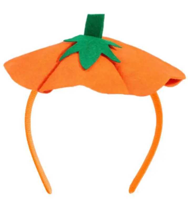 Cappello da zucca di Halloween Copricapo divertente Tirck o Treat Party Dress Up Fascia regalo bambini 230920