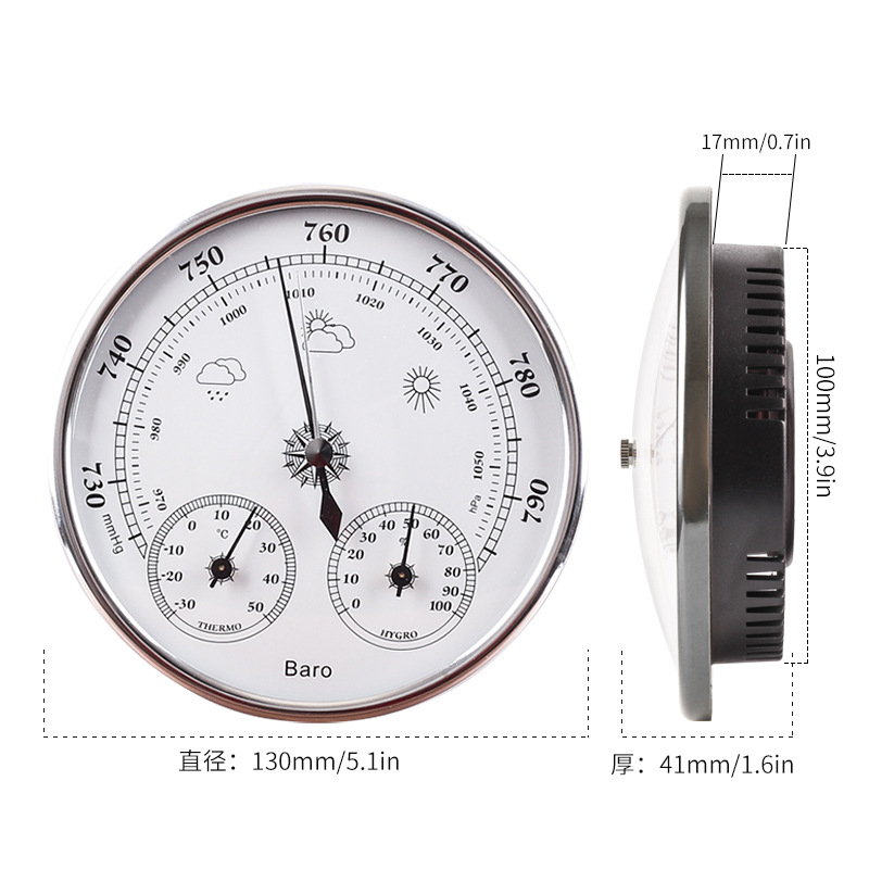 Rökande rör med hög precision lufttemperatur och fuktmätare för de tre i en meteorologisk station