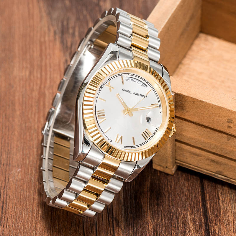 Montre de Luxe Męskie zegarki 41 mm Automatyczny ruch pełny zegarki ze stali nierdzewnej 2813 Mechaniczne zegarek na rękę wodoodporne Luminous
