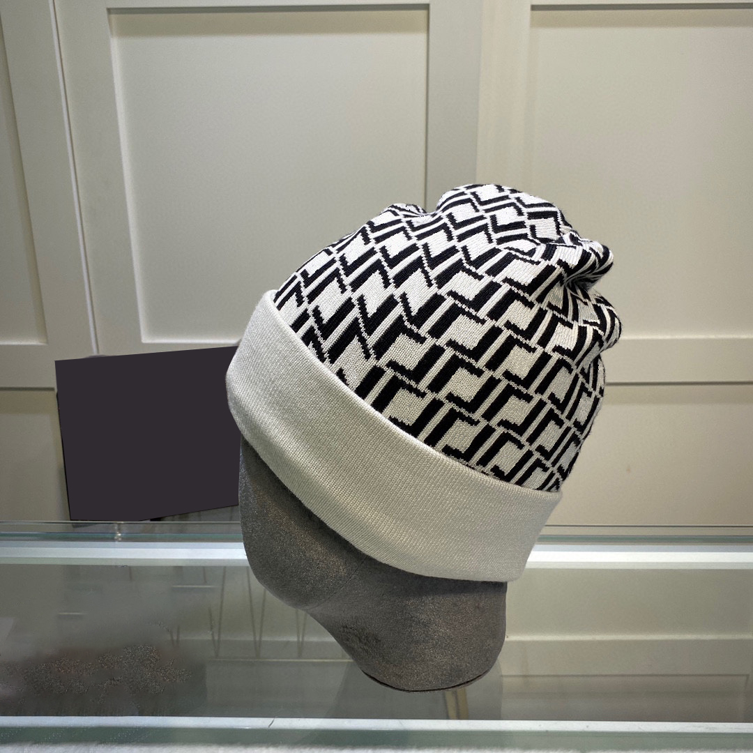 Designer-Beanie-Strickmütze, Designer-Luxus-Strickmützen für Männer und Frauen, Modedesign, Outdoor-Sportmütze, Herbst-Wollmütze, Buchstabe Jacquard, Unisex, warme Mützen, Fabrikladen