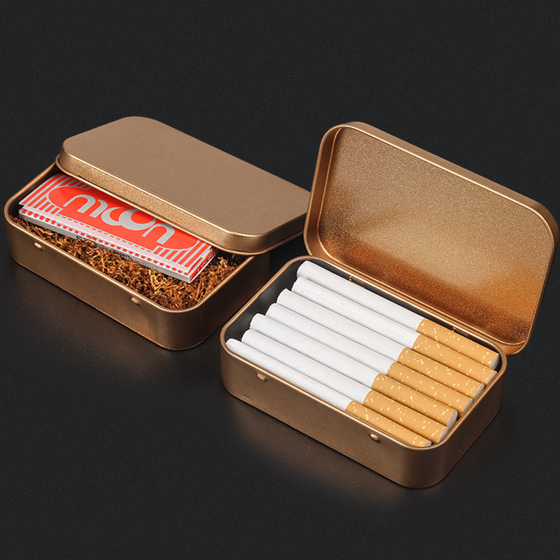 Smoking Pipe Creative Handroll Cigarette Box Portable Sealed Cut Tobacco Box