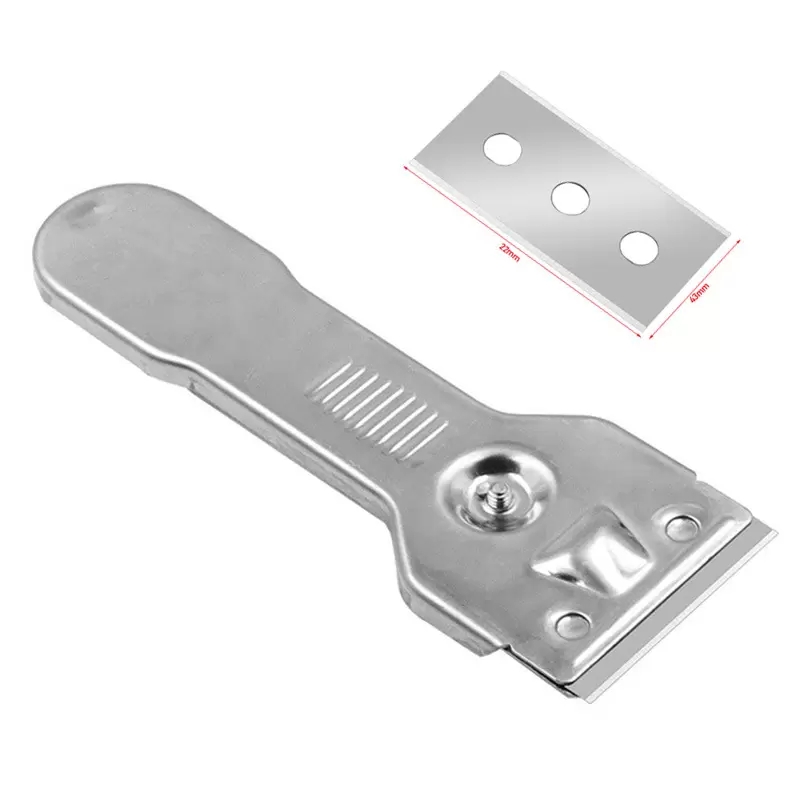 Stainless steel sink drainer glass cleaning home renovation scraper kitchen floor tile knife film glue removal tool with packaging