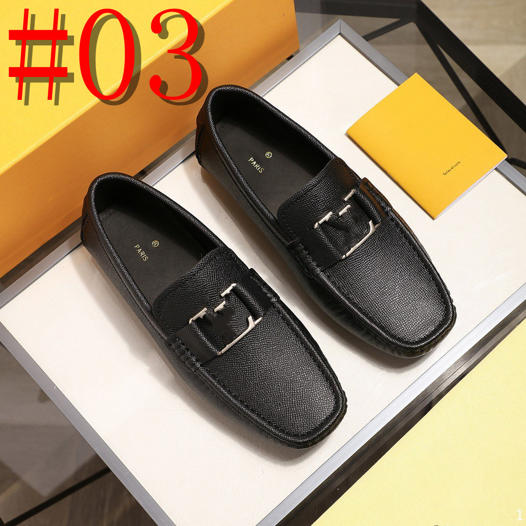 36MODELLO 2023 Estate Nuovo Designer Mocassini da uomo Scarpe Comode Scarpe eleganti piatte da uomo Mocassini traspiranti Slip-On Scarpe da guida in morbida pelle 38-47