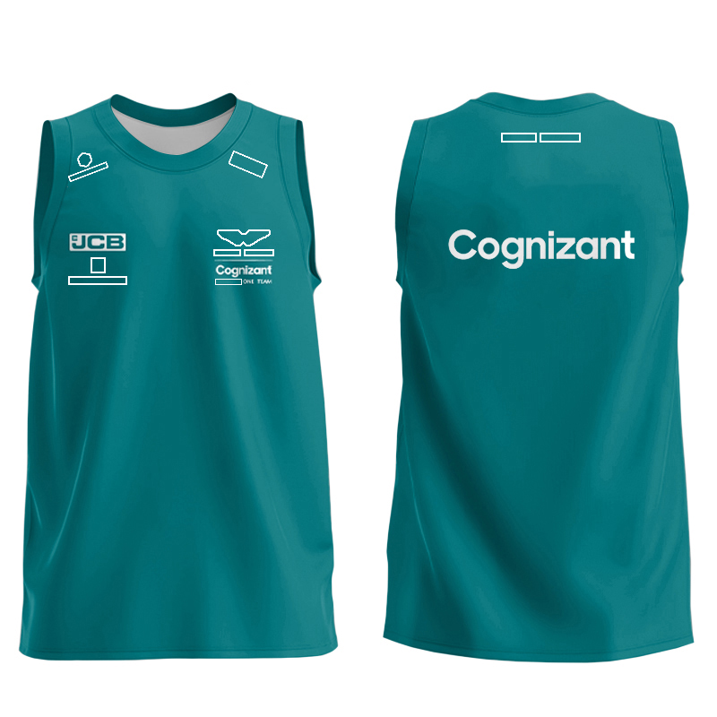 Camiseta del equipo F1, traje de carreras sin mangas para hombres y mujeres, chaleco deportivo informal para equipo, personalización