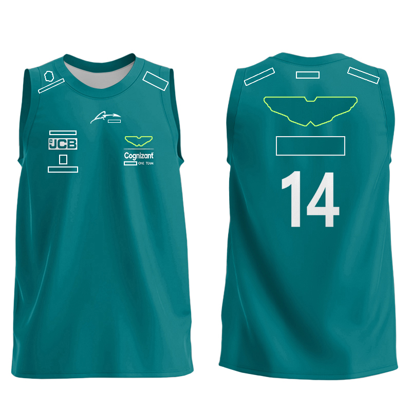 Camiseta del equipo F1, traje de carreras sin mangas para hombres y mujeres, chaleco deportivo informal para equipo, personalización