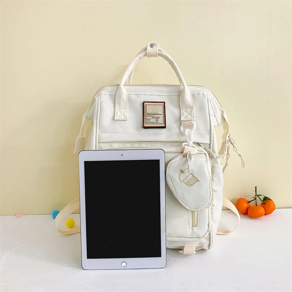 School Bags Fashion Laptop Backpack For Women Girls Student Stylish Simple Casual Large Capacity Schoolbag for Outdoor Travel 231118