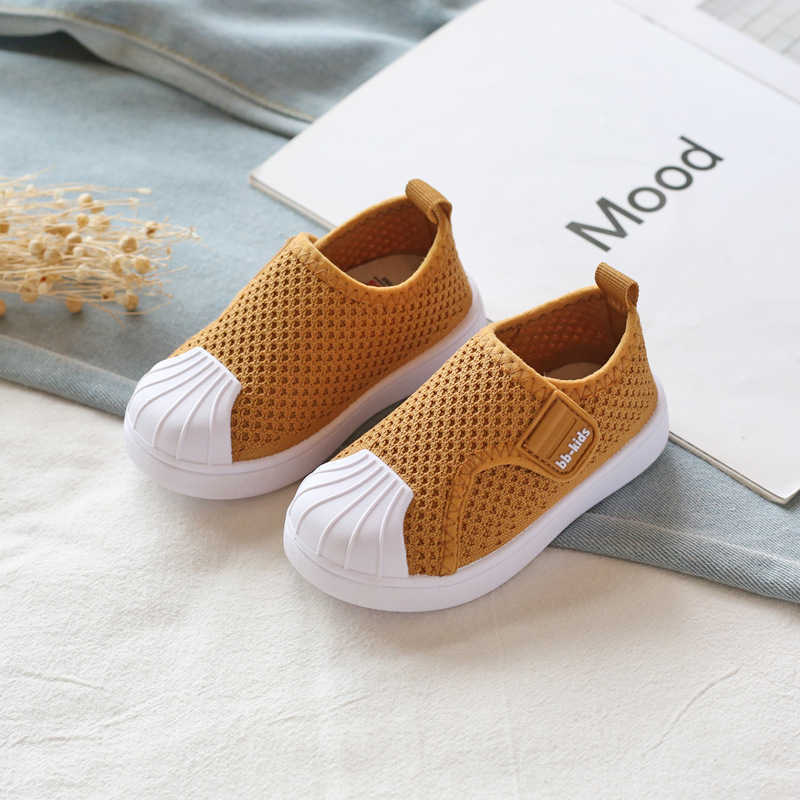 Sneakers Kinderen Casual schoenen Jongens meisjes Sneakers Summer Spring mode Breadbare baby zachte bodem niet-slip kinderschoenen schoenen