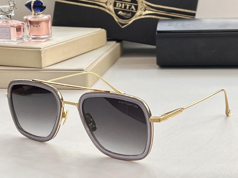 5A Eyewear Dita Flight006 Eyeglasses Discount Designer Solglasögon för män Kvinnor Acetat 100% UVA/UVB med glasögon Bag Box Fendave