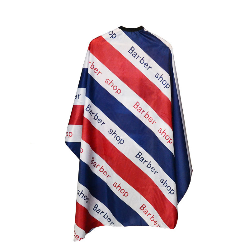 Best Selling 2023 Products Pattern Cutting Hair Waterproof Cloth Salon Barber Cape Hairdresser Apron Haircut Capes Accessories Z0074