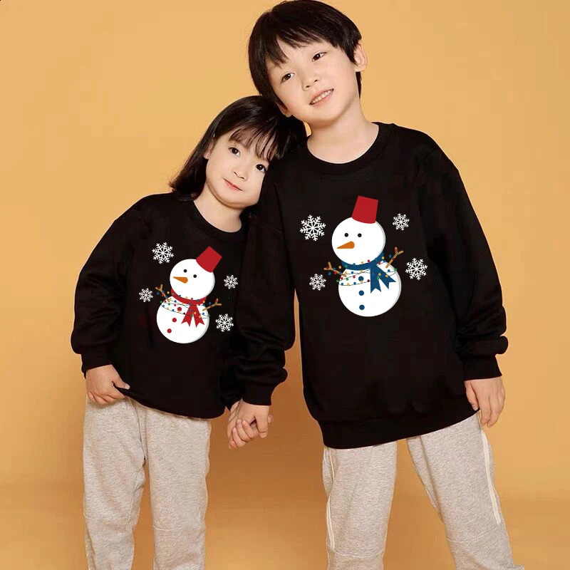 Family Matching Outfits Christmas Matching Family Outfits Snowman Jersey Xmas Sweater Mommy Daddy Baby Winter Shirt Couple Clothes Set Kids Baby Jumper 231117