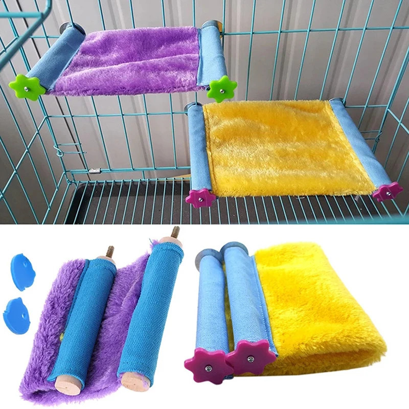 Bird Cages Warm Parrot Nest Hammock Birds Cockatiel Hamster Chinchilla Cage Sleeping Bed Small Pet Supplies S L 231118