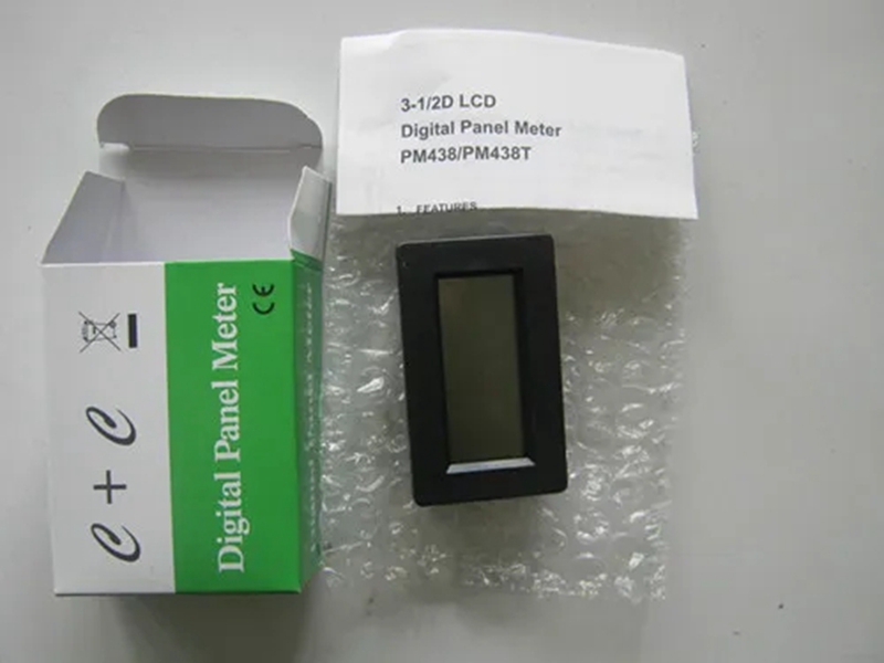 DC Digital panel meter PM438 meters Electrical Instruments Mini panels table PM438 test voltage