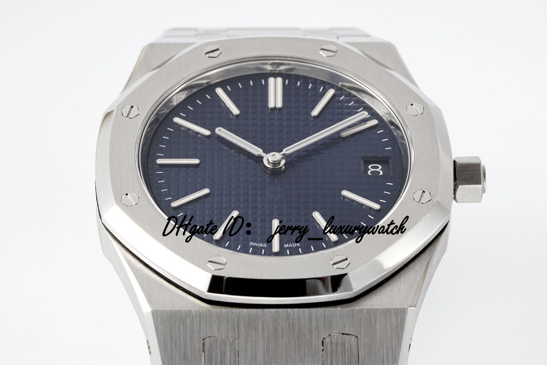 ZF 2023 New Luxury Herrenuhr 16202 Uhrwerk zum 50-jährigen Jubiläum, Durchmesser 39 mm, Uhrwerk Cal.7121, Armband mit Faltschließe, blau