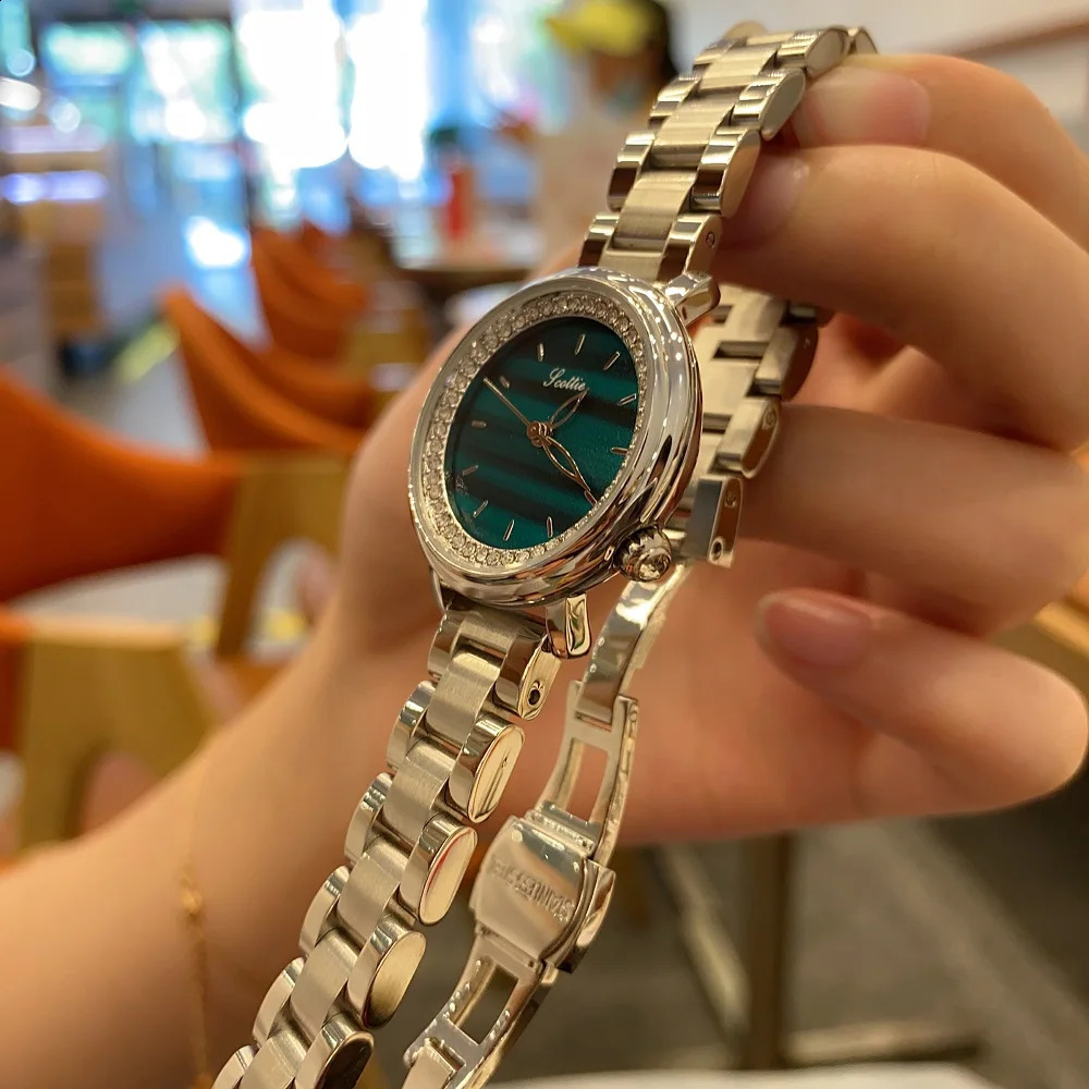 Autres montres Bracelet de mode femmes montre de luxe Top marque dames montres en acier inoxydable haut de gamme montre-bracelet originale 231118