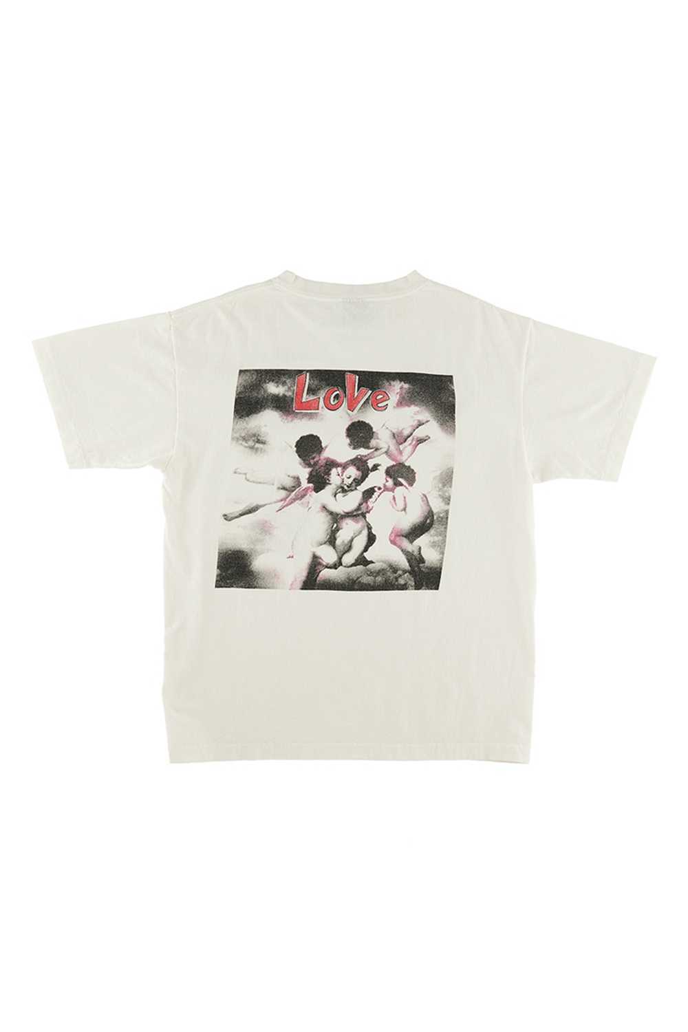 Heren t-shirts Saint Michael Love Cupid Men T-shirt gewassen Vintage High Street Hoge kwaliteit oversized T-stukken